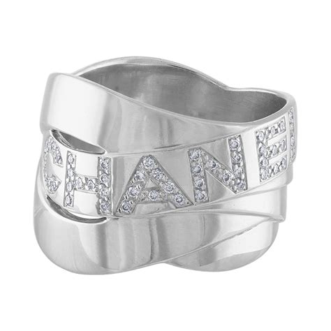 chanel logo ring price|Chanel ring vintage.